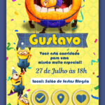 Convite Interativo Minions