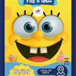 Convite Interativo Bob esponja