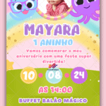 Convite Digital Simples Bolofofo