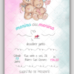 Convite Digital Chá de Revelação