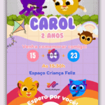 Convite Animado Simples Bolofofo