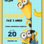 Convite Interativo Minions