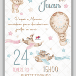 Convite Digital Chá de Revelação