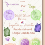 Convite Interativo Chá de Revelação