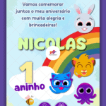 Convite Interativo Bolofofo