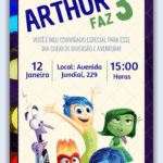 Convite Virtual Simples Divertidamente