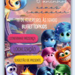 Convite Interativo Simples Divertidamente