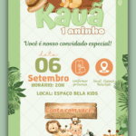 Convite Interativo Safari