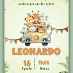 Convite Interativo Safari