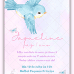 Convite Digital Jardim Encantado