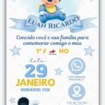 Convite Digital Mickey Baby