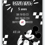 Convite Digital Mickey