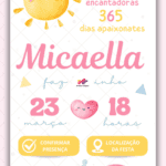 Convite Interativo Digital 365 Sorrisos