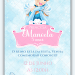 Convite Digital Cinderela