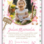 Convite Digital Jardim Encantado