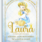 Convite Digital Cinderela