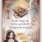 Convite Interativo Primeira Comunhão 
