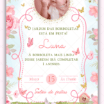 Convite Digital Jardim Encantado