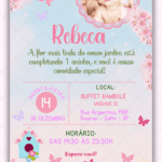 Convite Digital Jardim Encantado