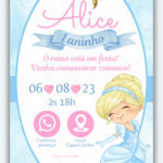 Convite Interativo Cinderela