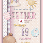 Convite Digital Chá de Bebê