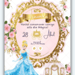 Convite Interativo Cinderela
