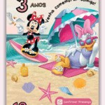 Convite Interativo Minnie Rosa e Margarida