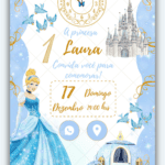 Convite Interativo Cinderela