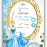 Convite Interativo Cinderela