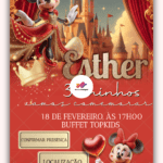 Convite Interativo Minnie Realeza Vermelha