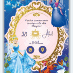 Convite Interativo Cinderela