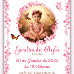 Convite Interativo Jardim Encantado