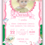 Convite Interativo Jardim Encantado