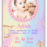 Convite Digital Jardim Encantado