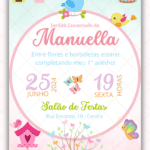 Convite Digital Jardim Encantado