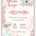 Convite Digital Jardim Encantado