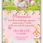 Convite Digital Jardim Encantado