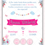 Convite Interativo Jardim Encantado