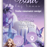 Convite Interativo Jardim Encantado