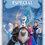 Convite Animado Frozen