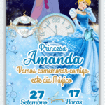 Convite Animado Cinderela
