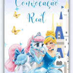 Convite Animado Plus Cinderela