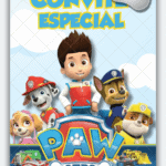 Convite Animado Patrulha Canina