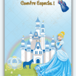 Convite Animado Plus Cinderela