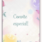 Convite Animado Plus Jardim Encantado