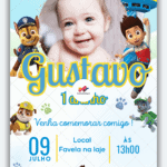 Convite Digital Patrulha Canina