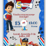 Convite Digital Patrulha Canina