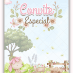 Convite Animado Plus Jardim Encantado