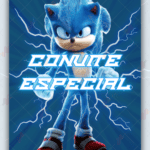 Convite animado Sonic