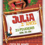 Convite Digital Moana